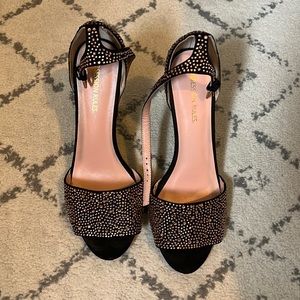 Rhinestone heels